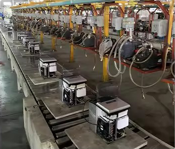 lce machine assembly line